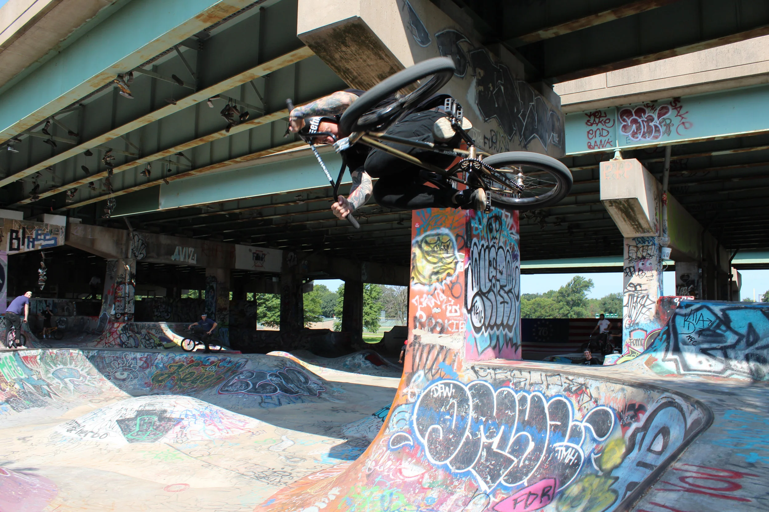 Joe Embrey FDR on the Maiden America Tour, this photo was used on DigBMX.com  