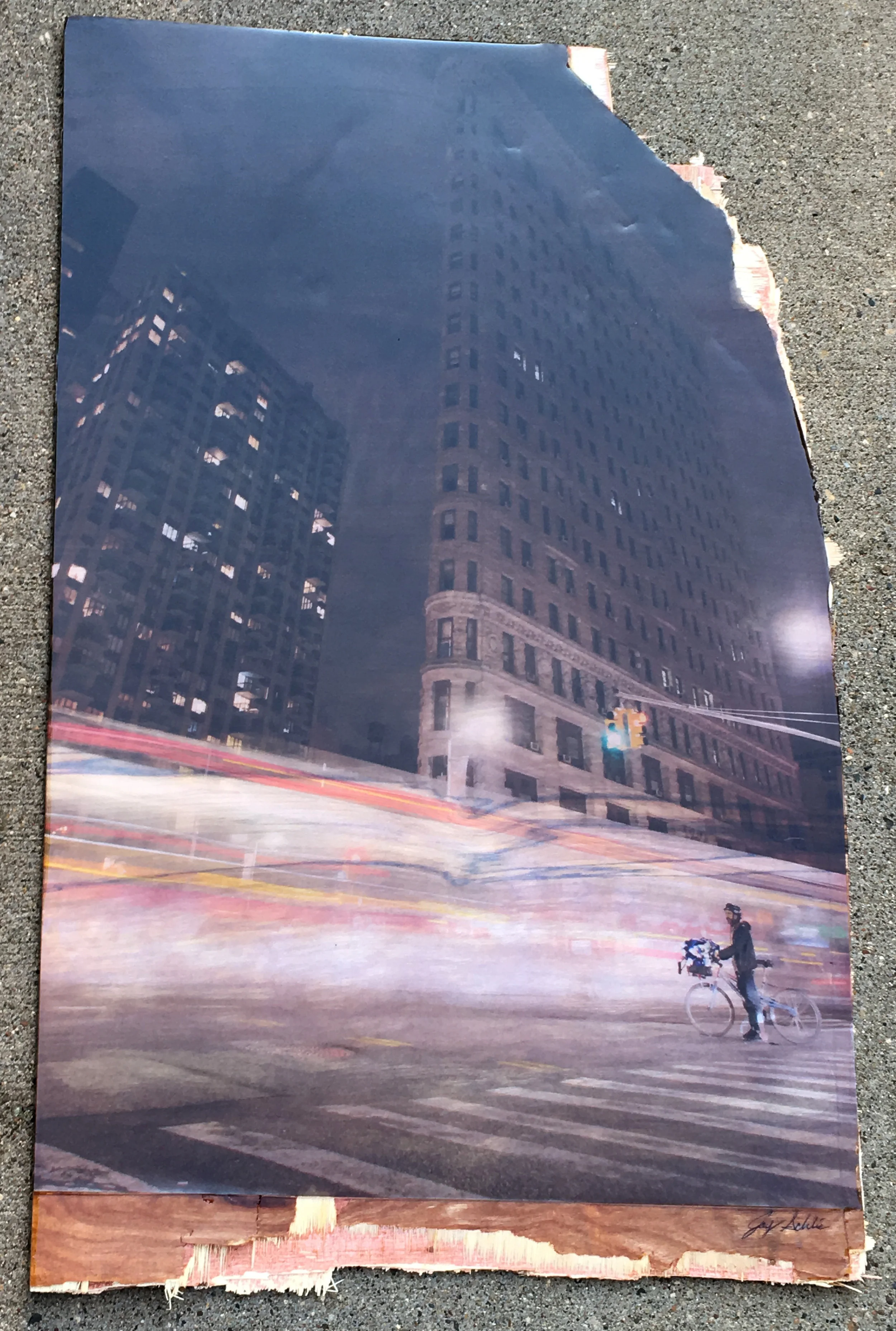 Waiting for the light