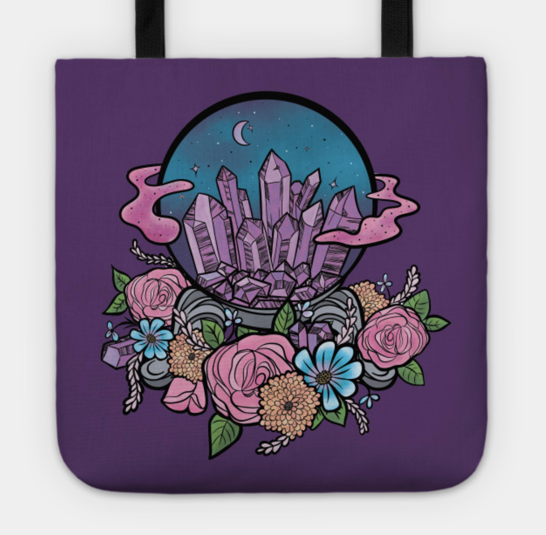 Crystal Ball: Tote Design by Desdymona