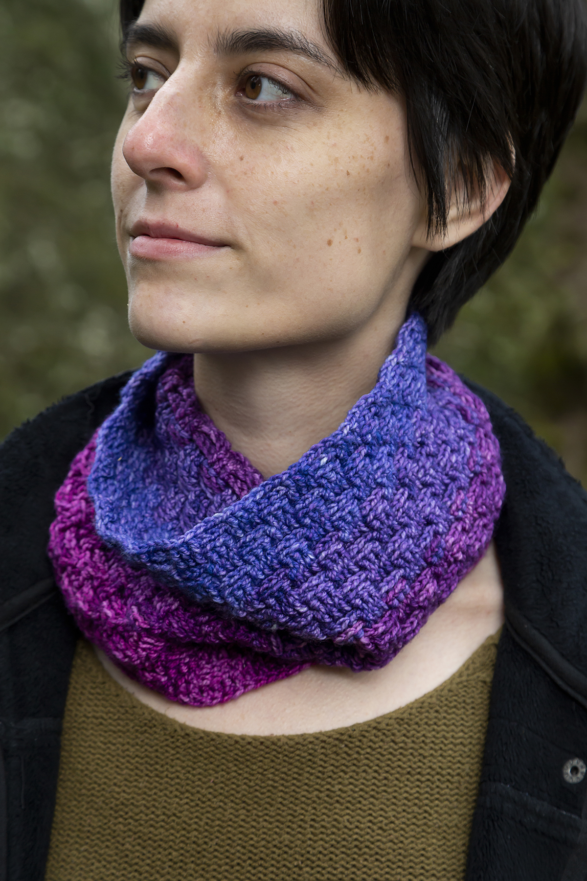 Ghost Ship Cowl — Cerulean Orchid