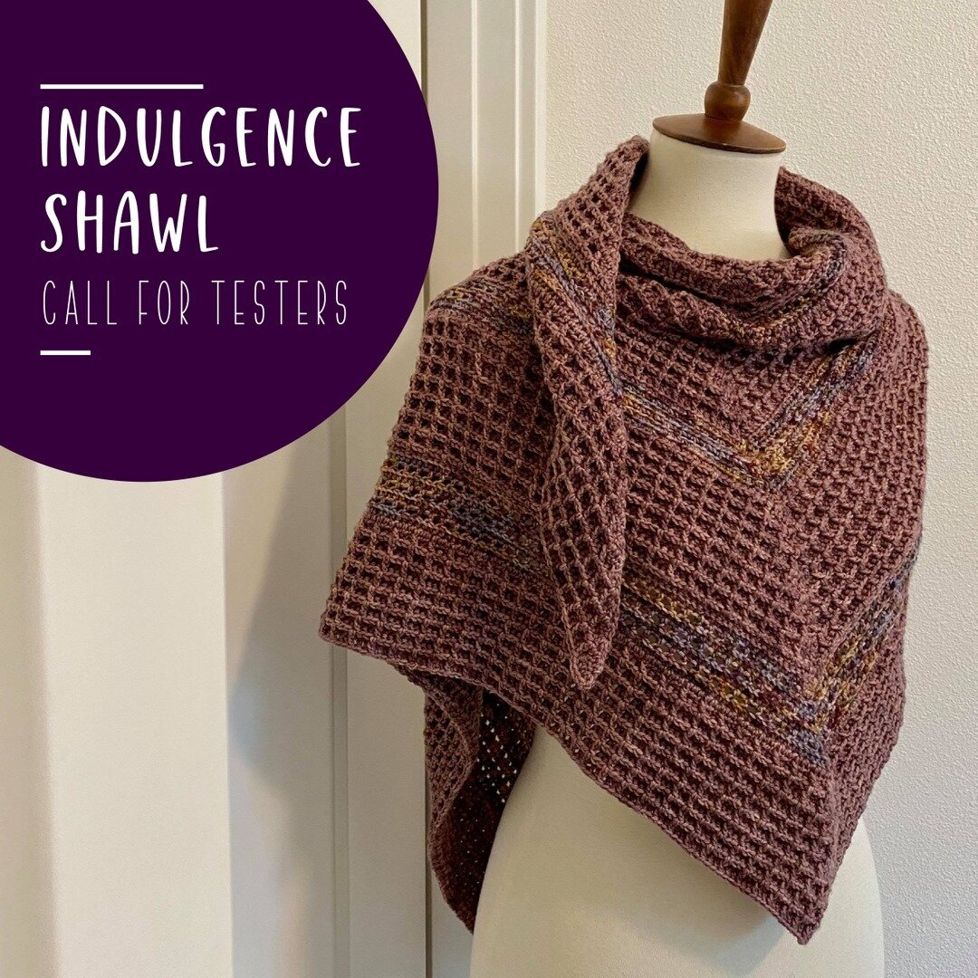 The Indulgence Shawl is ready for testing! ⠀⠀⠀⠀⠀⠀⠀⠀⠀
⠀⠀⠀⠀⠀⠀⠀⠀⠀
Details: ⠀⠀⠀⠀⠀⠀⠀⠀⠀
Difficulty Level: Intermediate⠀⠀⠀⠀⠀⠀⠀⠀⠀
Yarn: 1497 yards (1369 m) of sock weight⠀⠀⠀⠀⠀⠀⠀⠀⠀
Color A: 1265 yards (1157 m)⠀⠀⠀⠀⠀⠀⠀⠀⠀
Color B: 232 yards (213 m)⠀⠀⠀⠀⠀⠀⠀⠀⠀
Hook