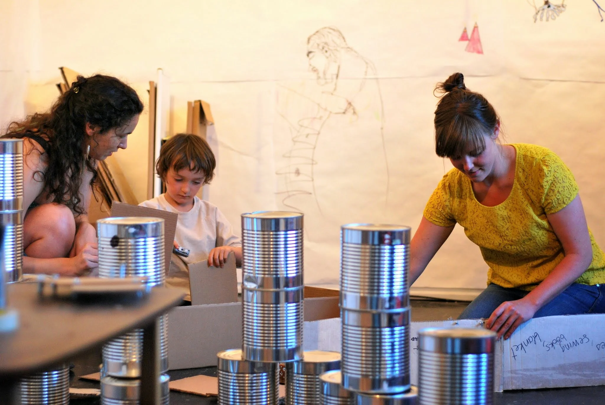 The First Play Lab Installation at Make.Shift Art Space, 2013