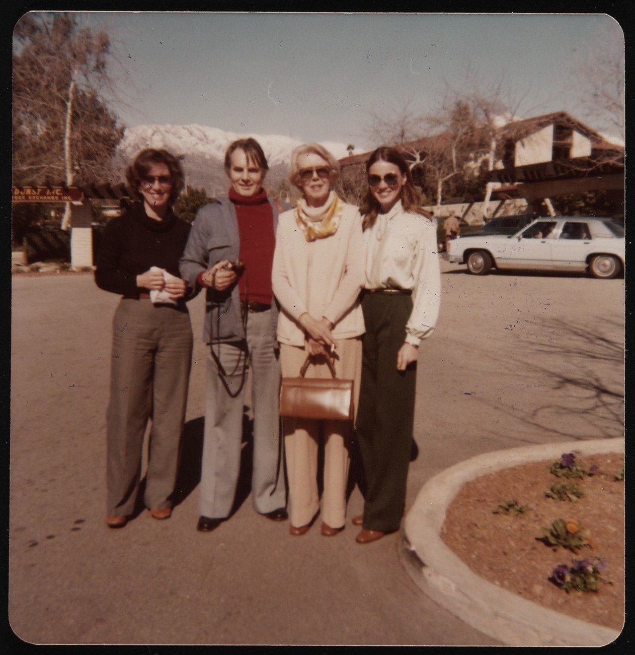  Lorrie Madden, Harry Carmean, Helen Lundeberg and Wendy Van Haerlem in Claremont, CA.  