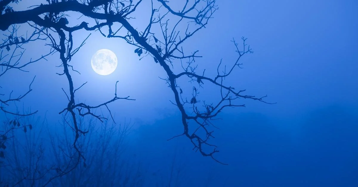 Aquarius Full Moon 2021 - Blue Moon
