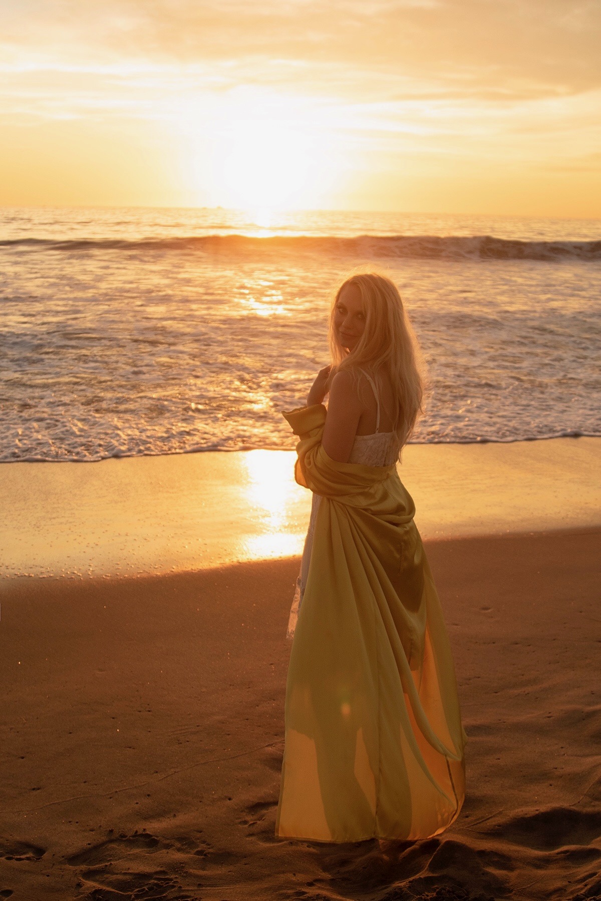 yellow robe on beach.JPG