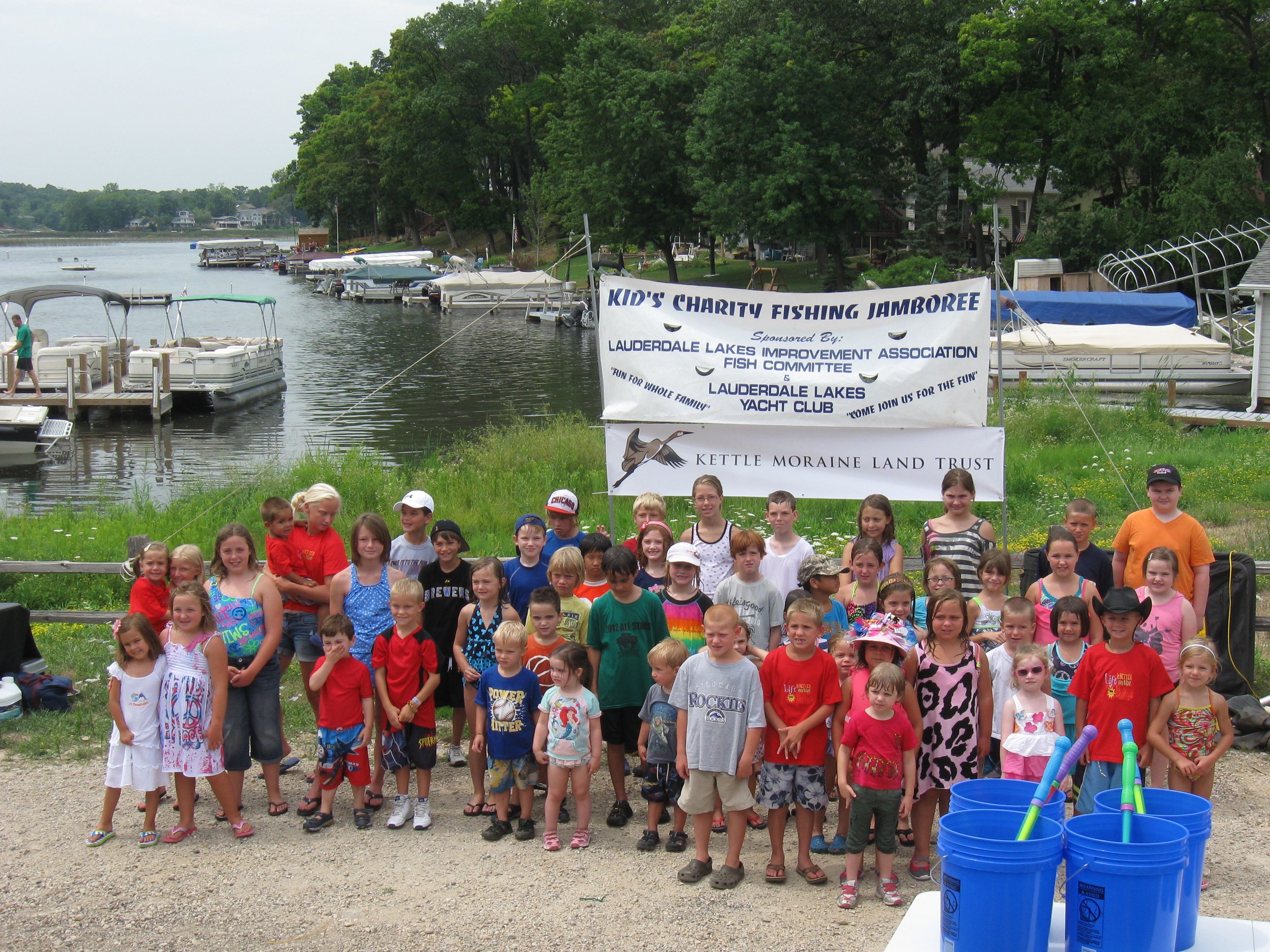 Kids Fishing Jamboree on July 16, 2022
