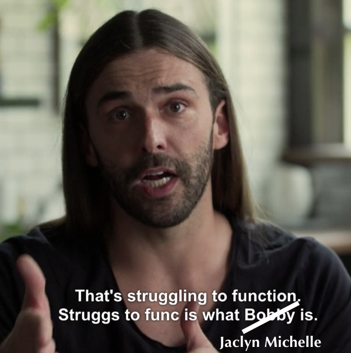 The Gospel According to Saint Jonathan Van Ness (JVN). Praise be. ๐