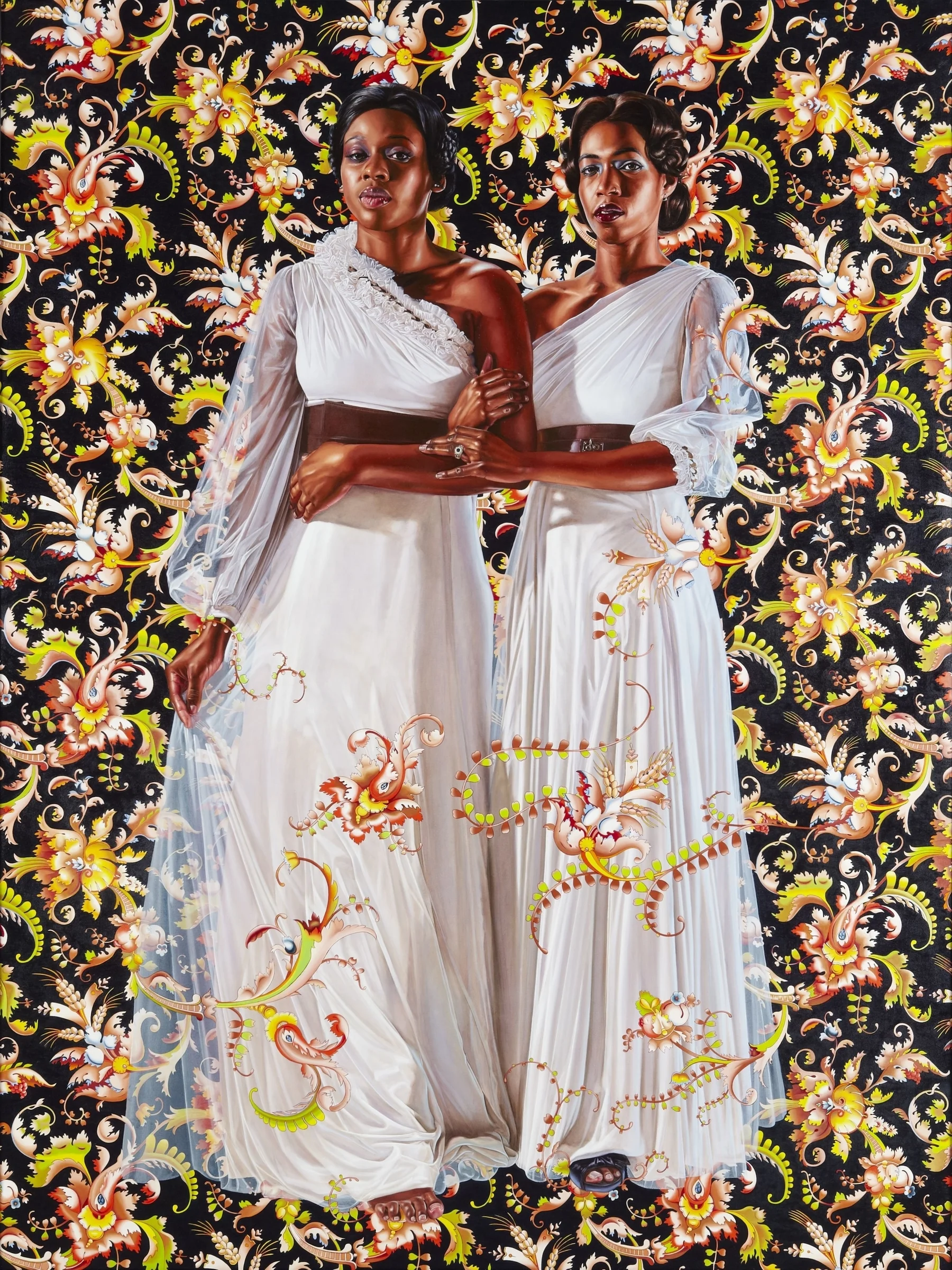 The Two Sisters (2012) . Artist: Kehinde Wiley