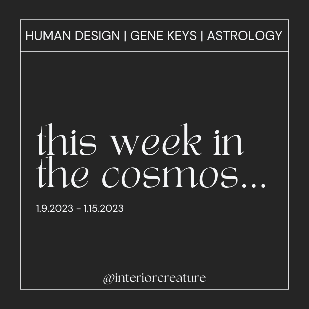 this week in the cosmos | 1.9.2023 - 1.15.2023