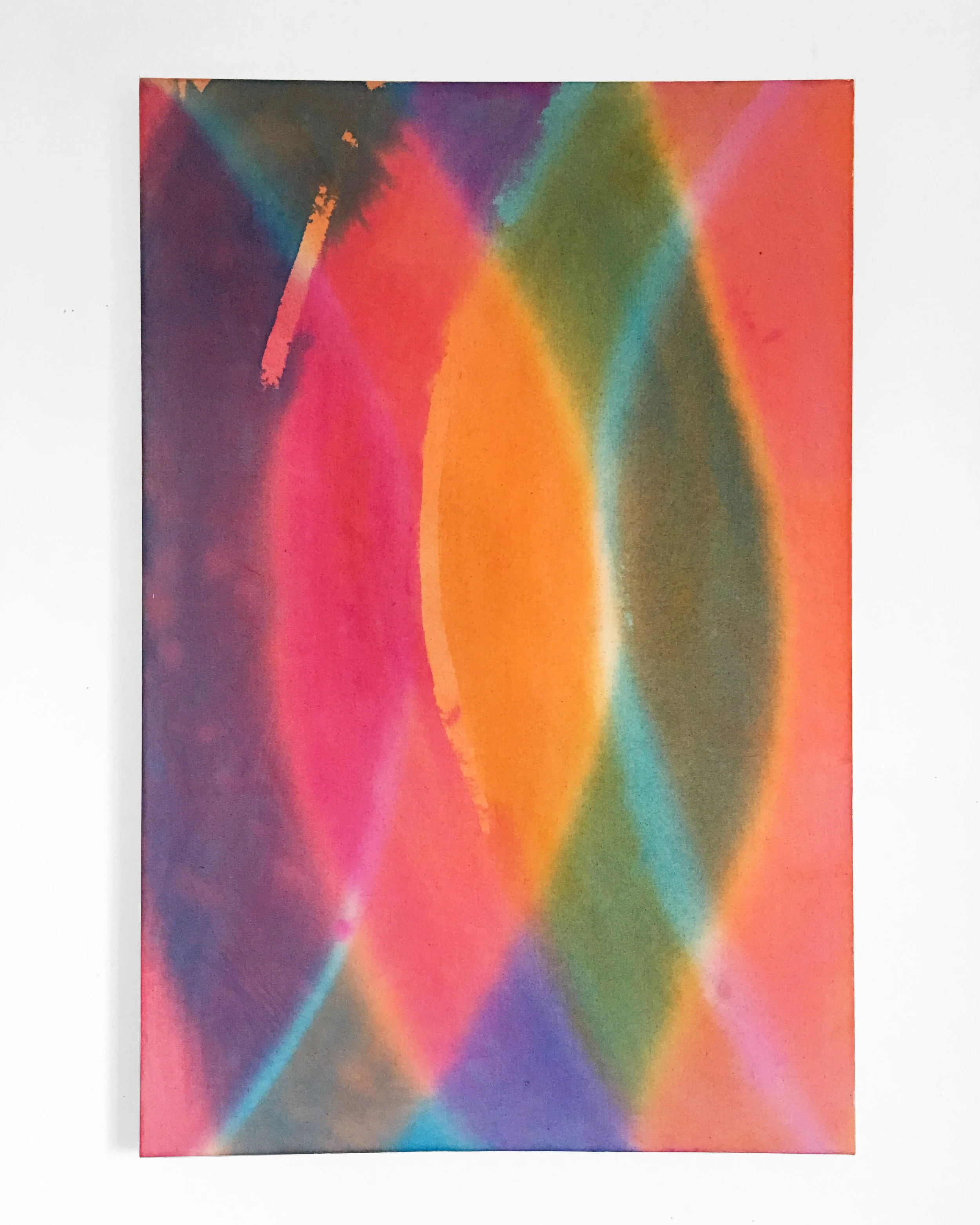 Jean Nagai ”Come Together #4” Acrylic on Canvas. 36 x 24 Inches. 2018.