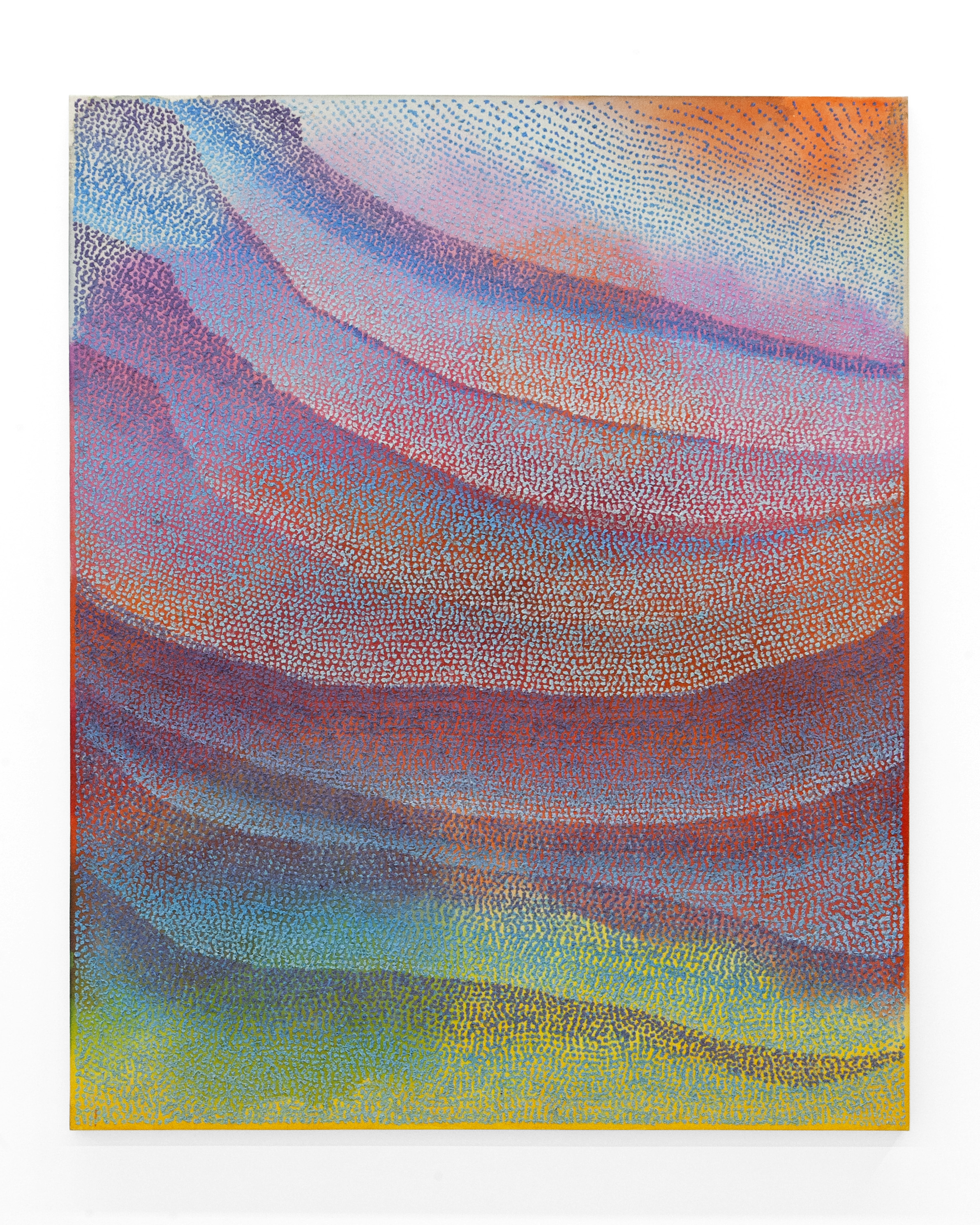 Jean Nagai ”A Certain Ratio” Acrylic and Pumice on Canvas. 50 x 40 Inches. 2019. info@part2gallery.com