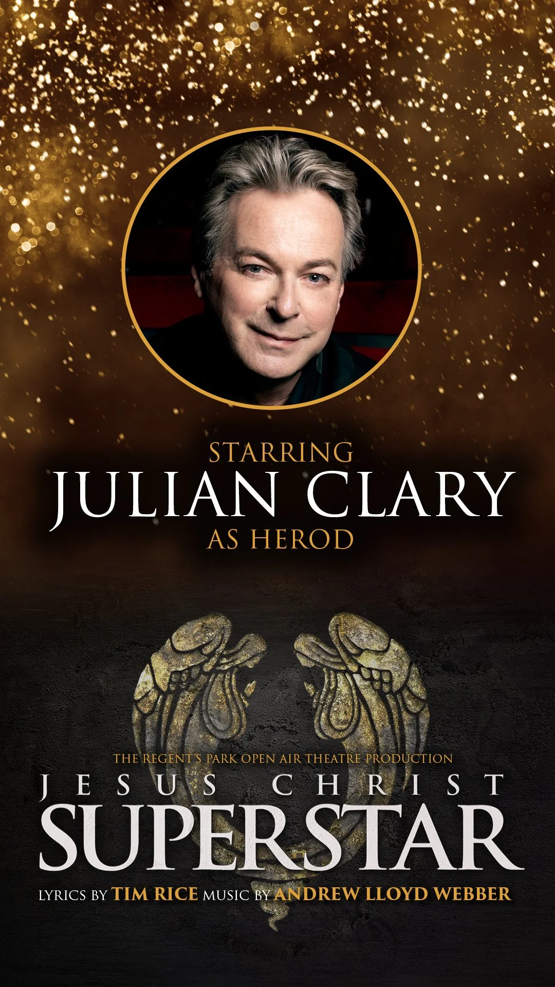 Julian joins the UK tour of Jesus Christ Superstar
