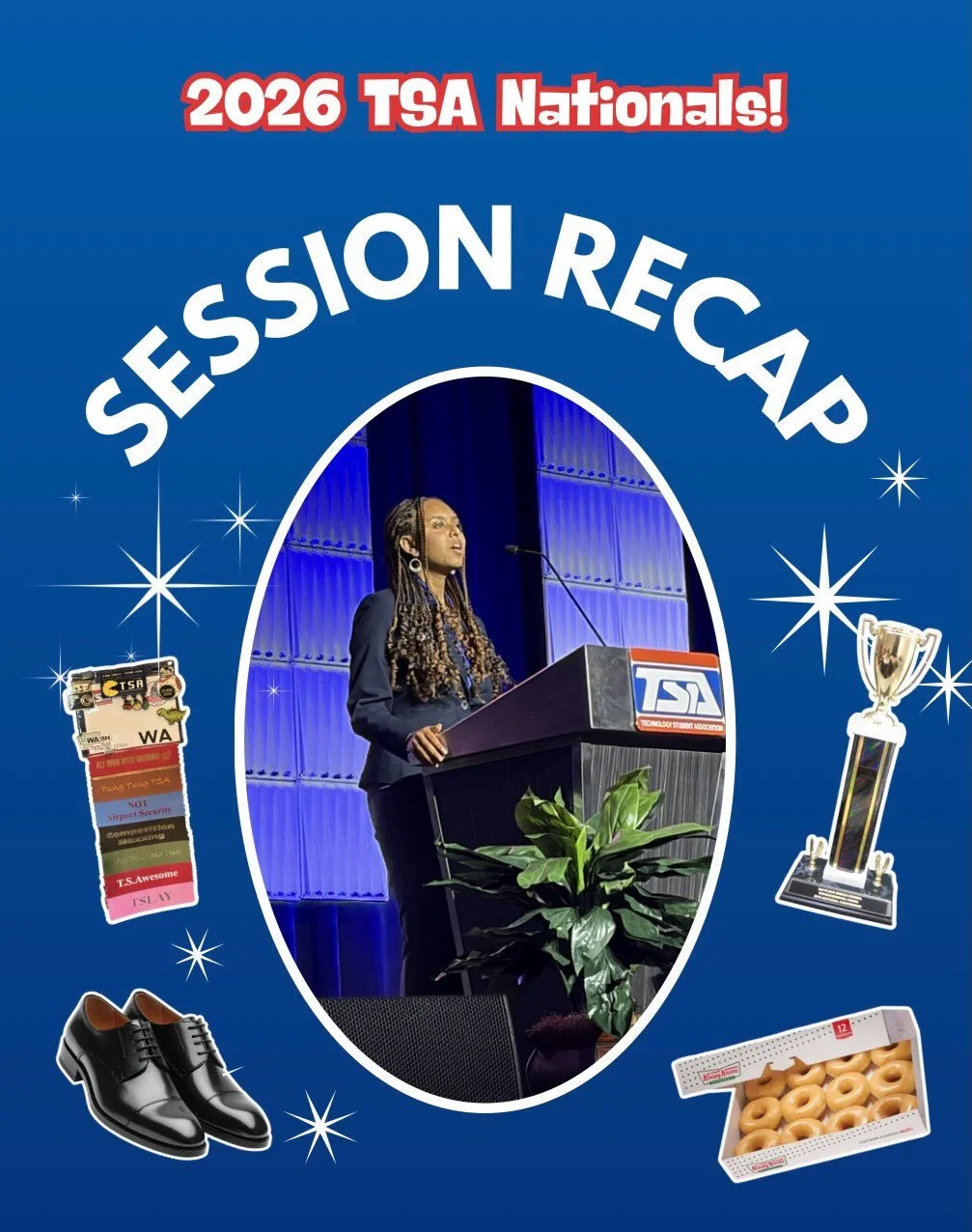 Take a look at some of the highlights from our general sessions, and the scavenger hunt while in DC!!