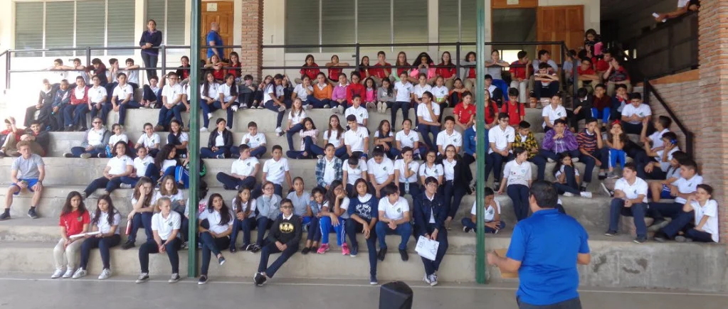 The first assembly for 2018, led by our spiritual facilitator Freddy Matamoros.