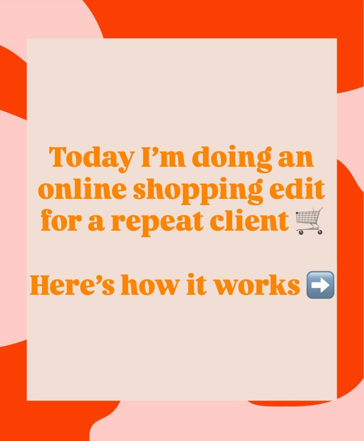 Thought this would be helpful for anyone that doesn&rsquo;t have the time to shop but still needs some expert help! My Virtual Shopping Edits are the perfect solution if you are time poor as you can easily shop my edit from home 🏡 If you have any qu