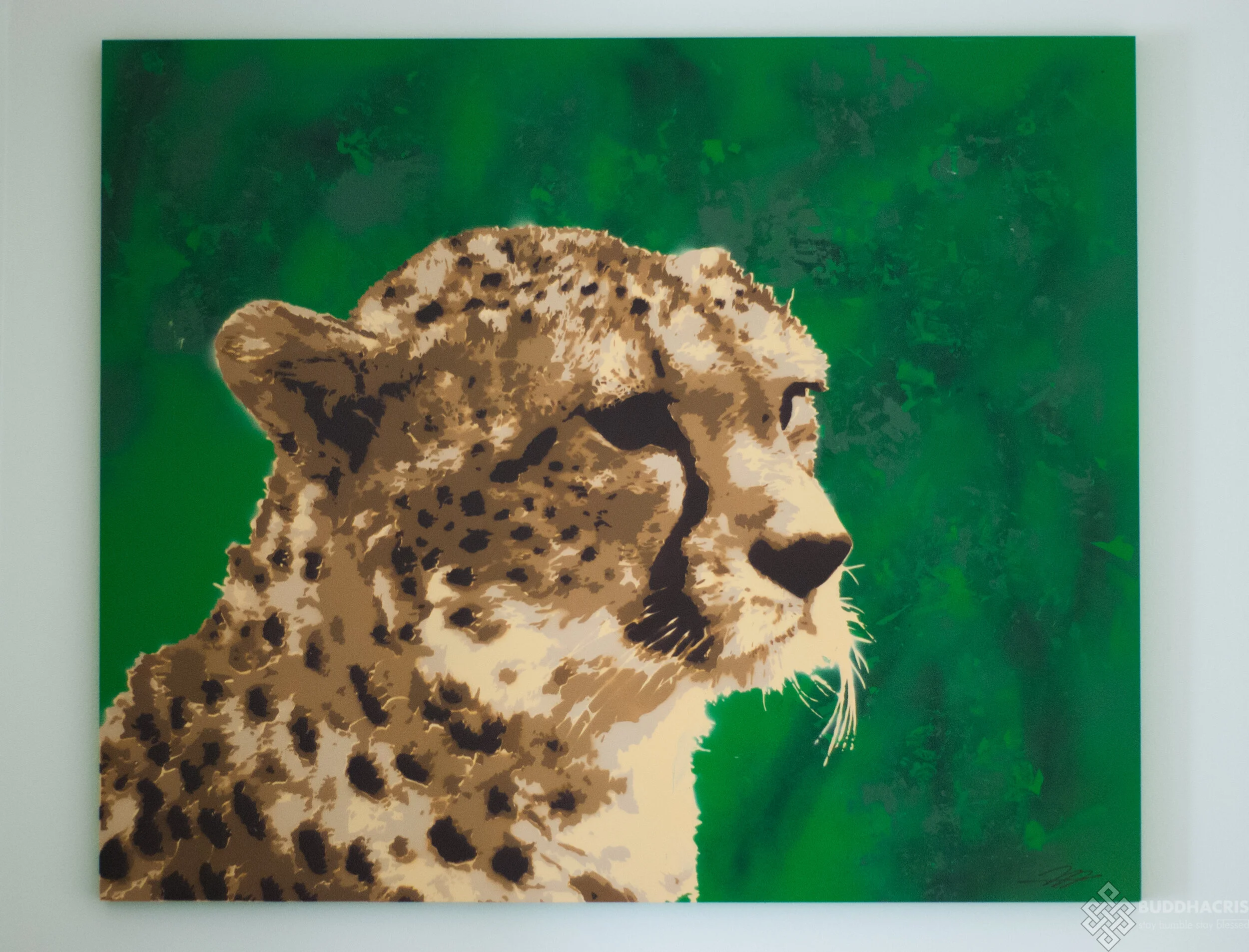 “Acinonyx” Acrylic on canvas - Mar 2021