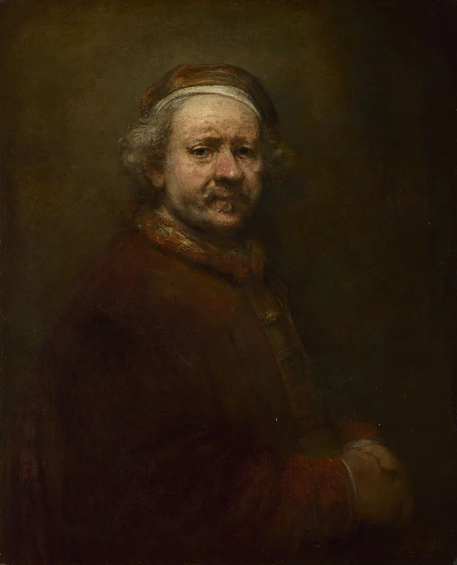 Figure 6: Self Portrait at the Age of 63 (1669) REMBRANDT van Rijn (National Gallery London)