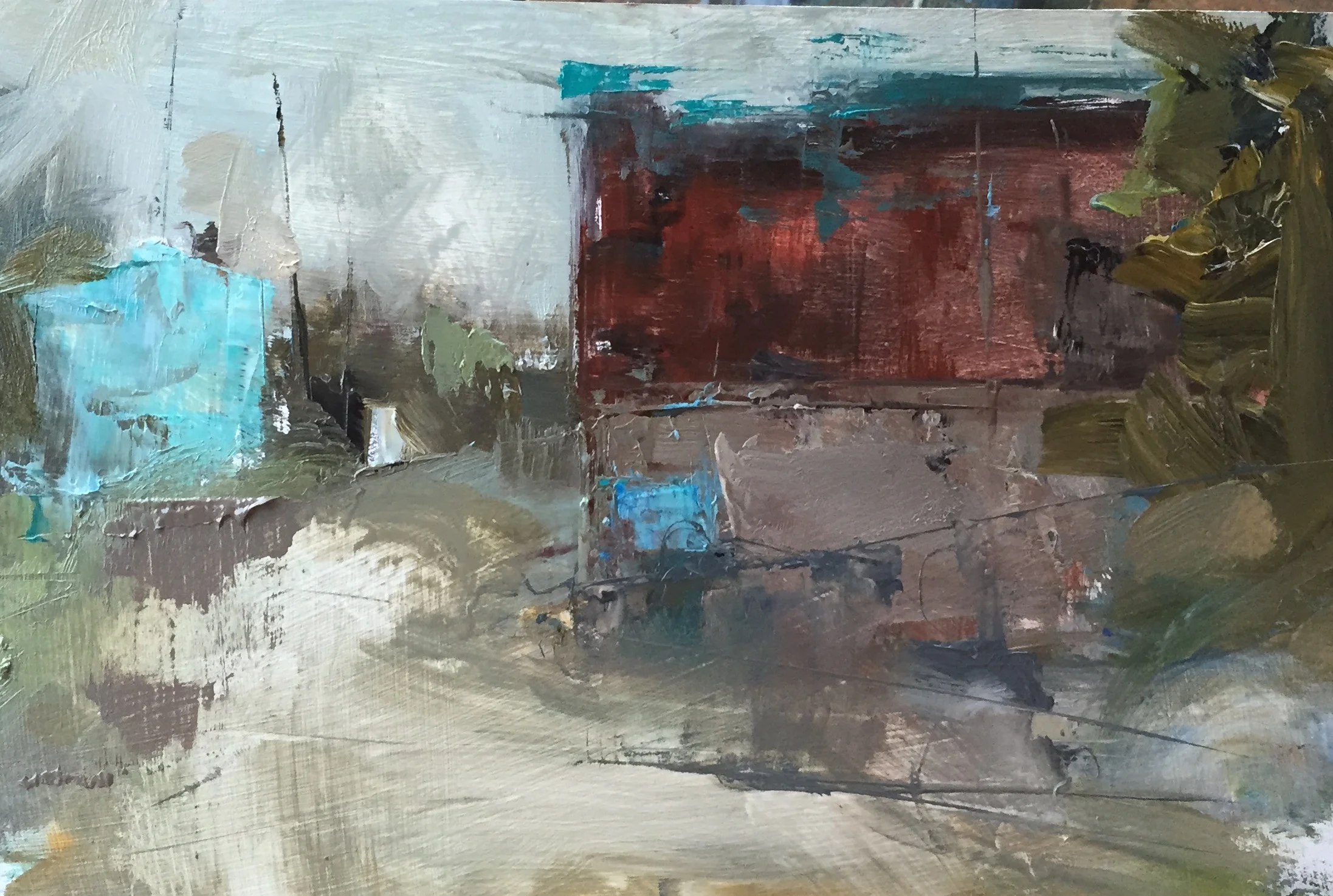 EVENING LIGHT CHESTER / OIL ON BOARD / 8 X 10 IN / AVAILABLE (Copy)