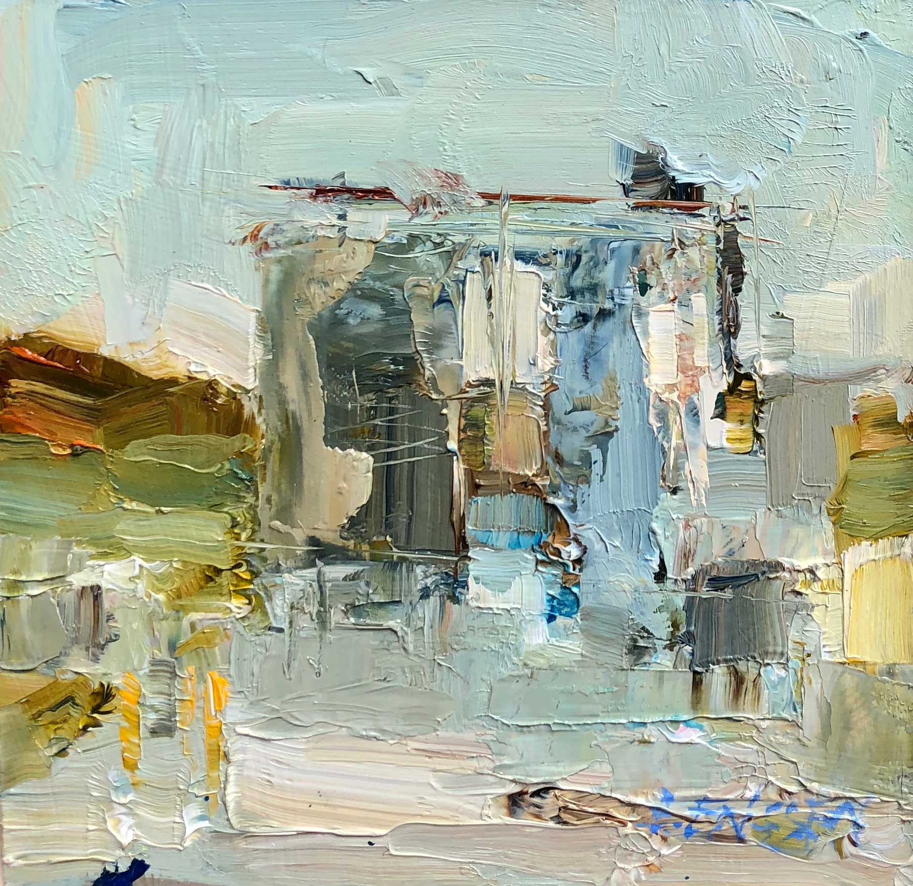 SHED / OIL ON BOARD / 6 X 6 IN / AVAILABLE (Copy)