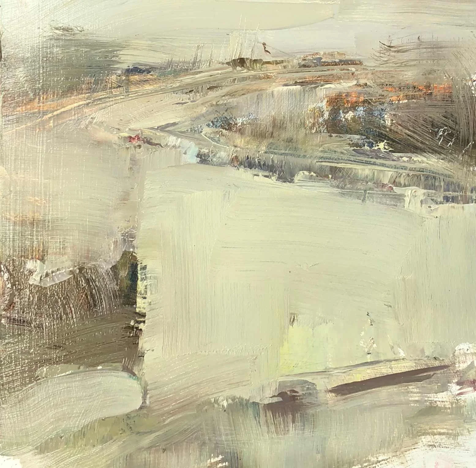 WASHED IN LIGHT<BR>8 X 8 IN / OIL ON BOARD<BR><BR>AVAILABLE
