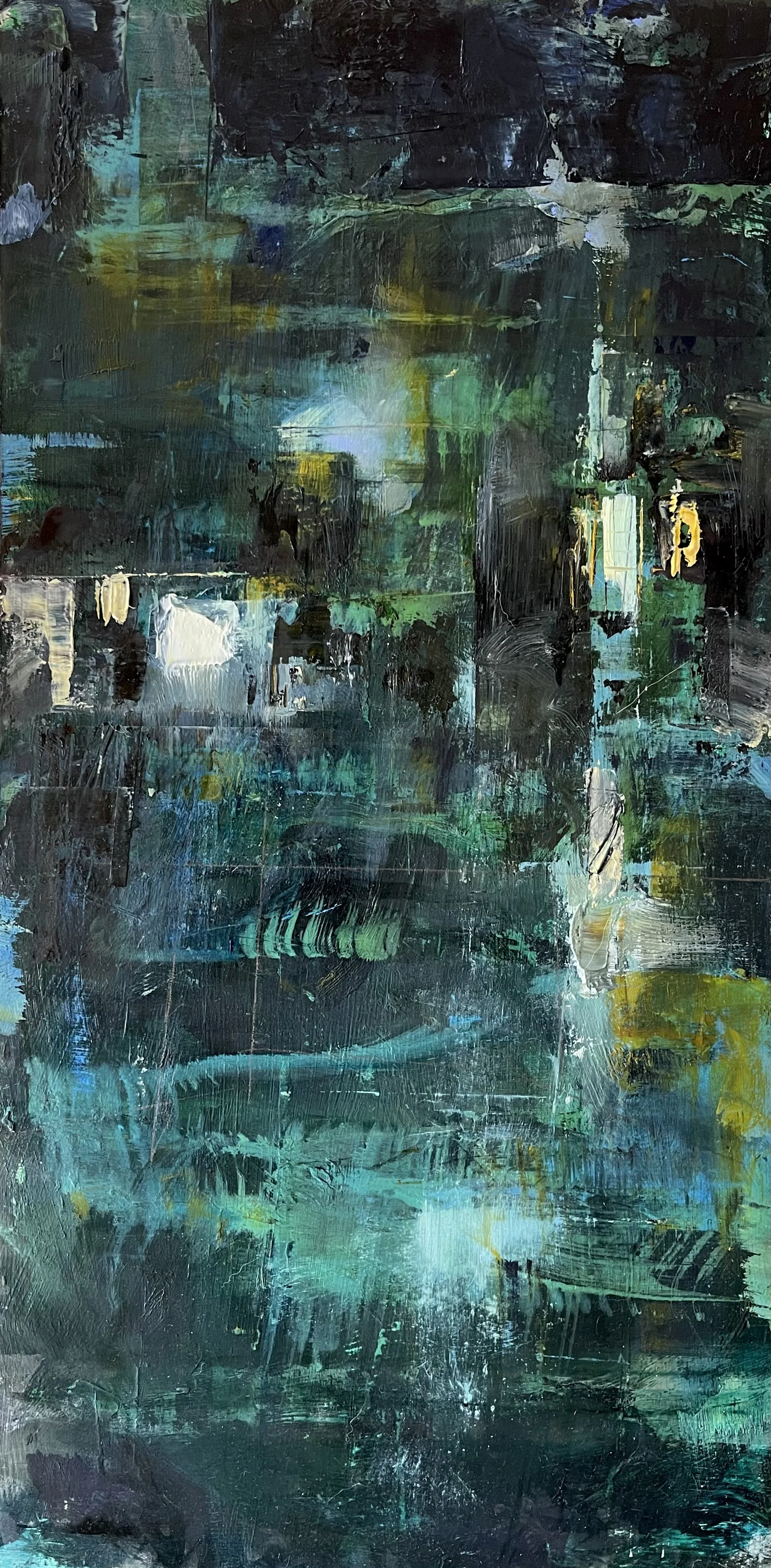 HIGHRISE / 24 X 12 / OIL ON BOARD / AVAILABLE (Copy)