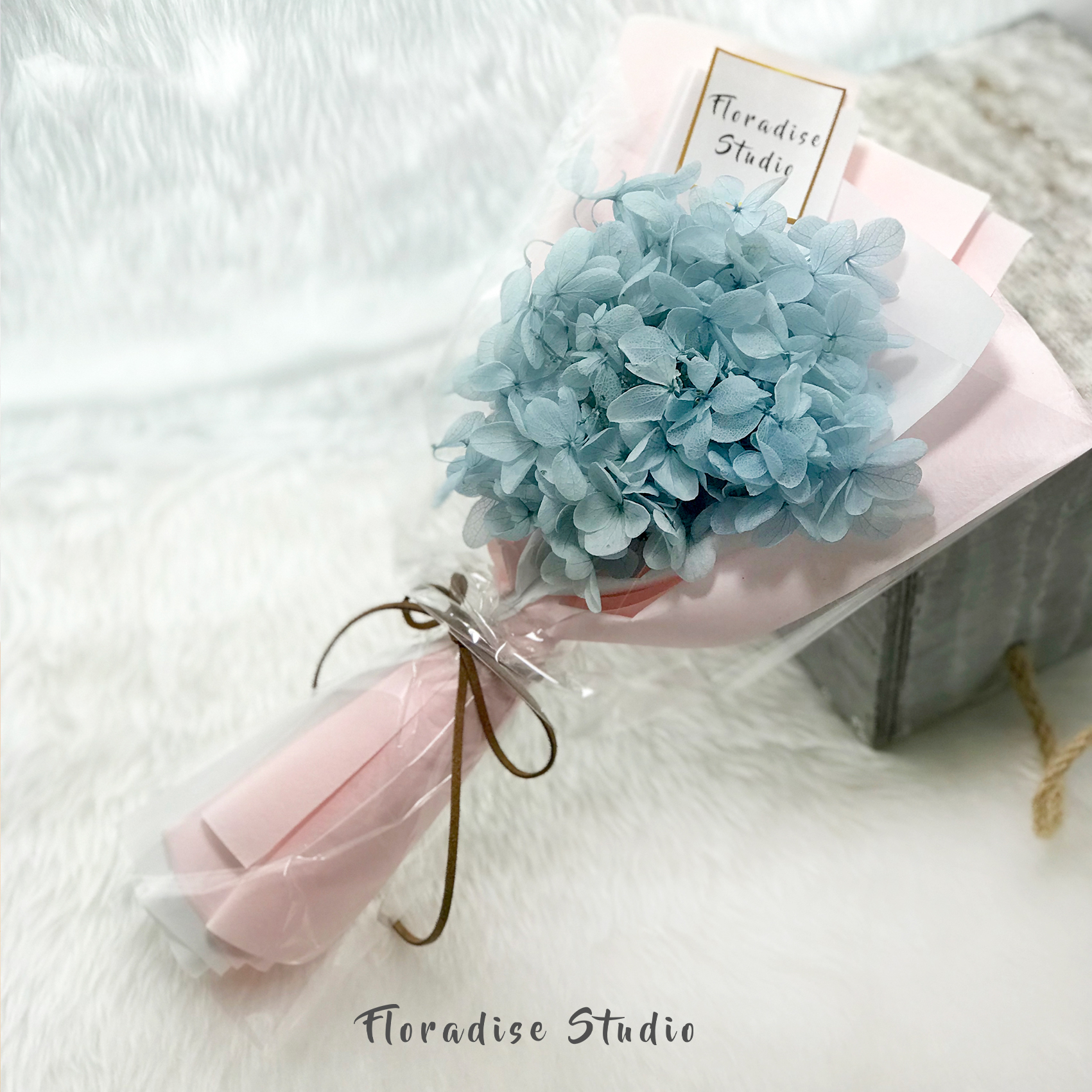 blue hydrangea