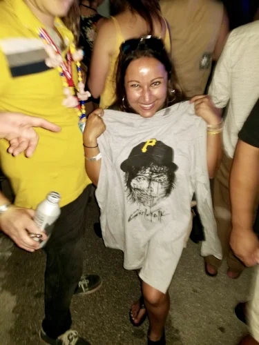 This is my SunFest face. 
