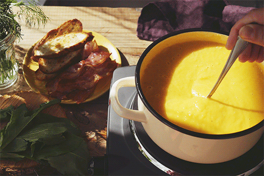 Gorgeous cinemagraph courtesy of Kitchen Ghosts . This website is basically an act of self-care in and of itself.