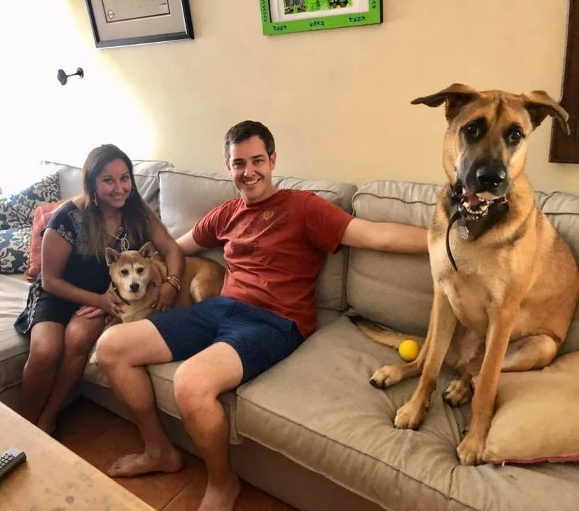 Indiana Bones is officially 100lbs now.