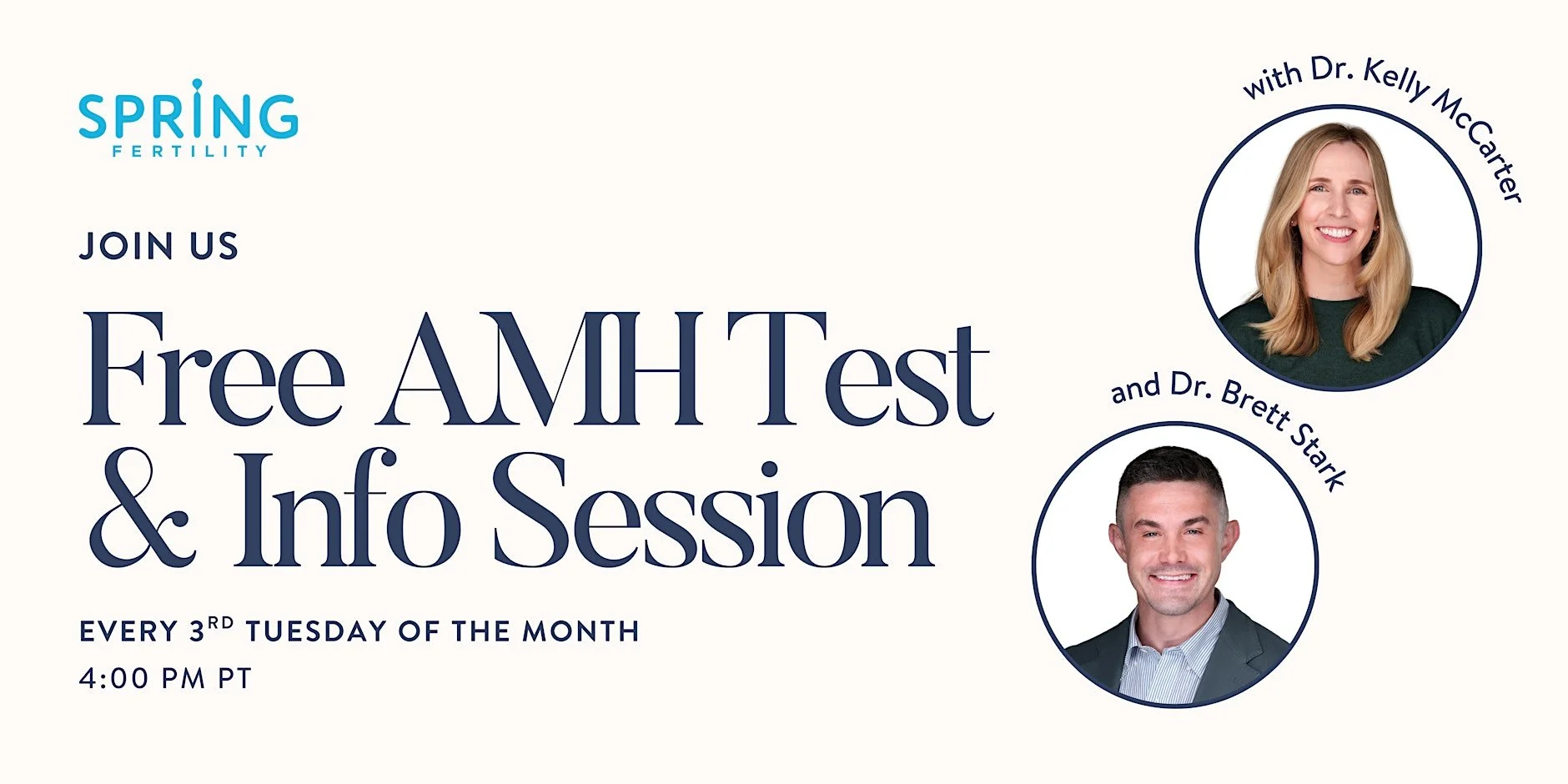 Free AMH Test &amp; Info Session