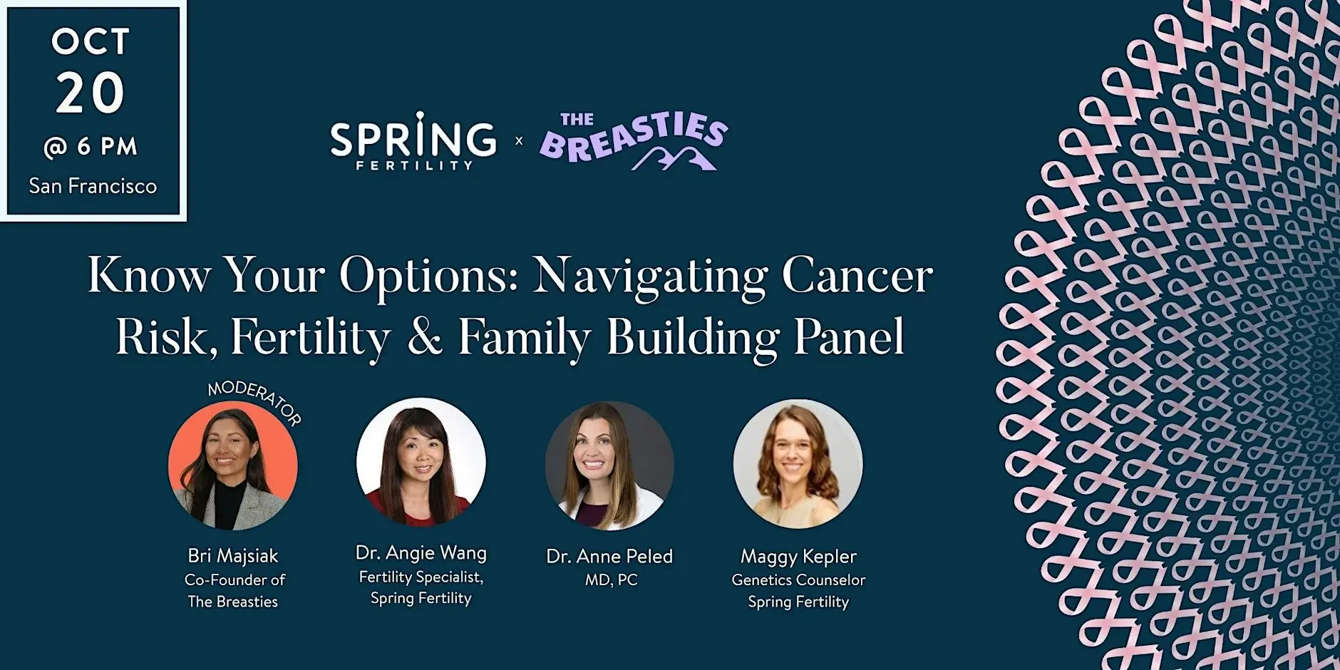 Know Your Options: Navigating Cancer Risk, Fertility &amp; Family Building Panel 