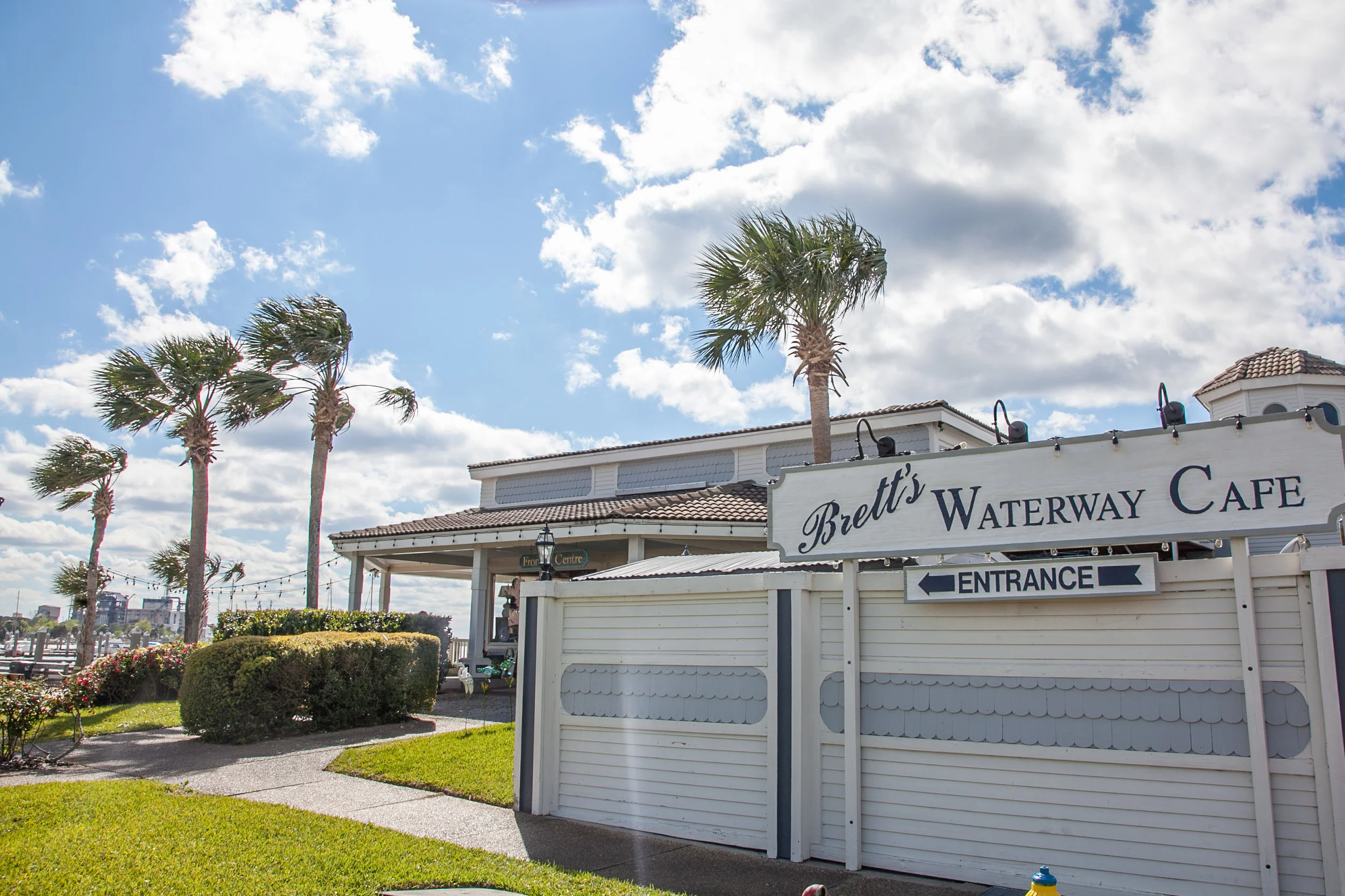 Brett's Waterway Cafe in Fernandina Beach, Florida.