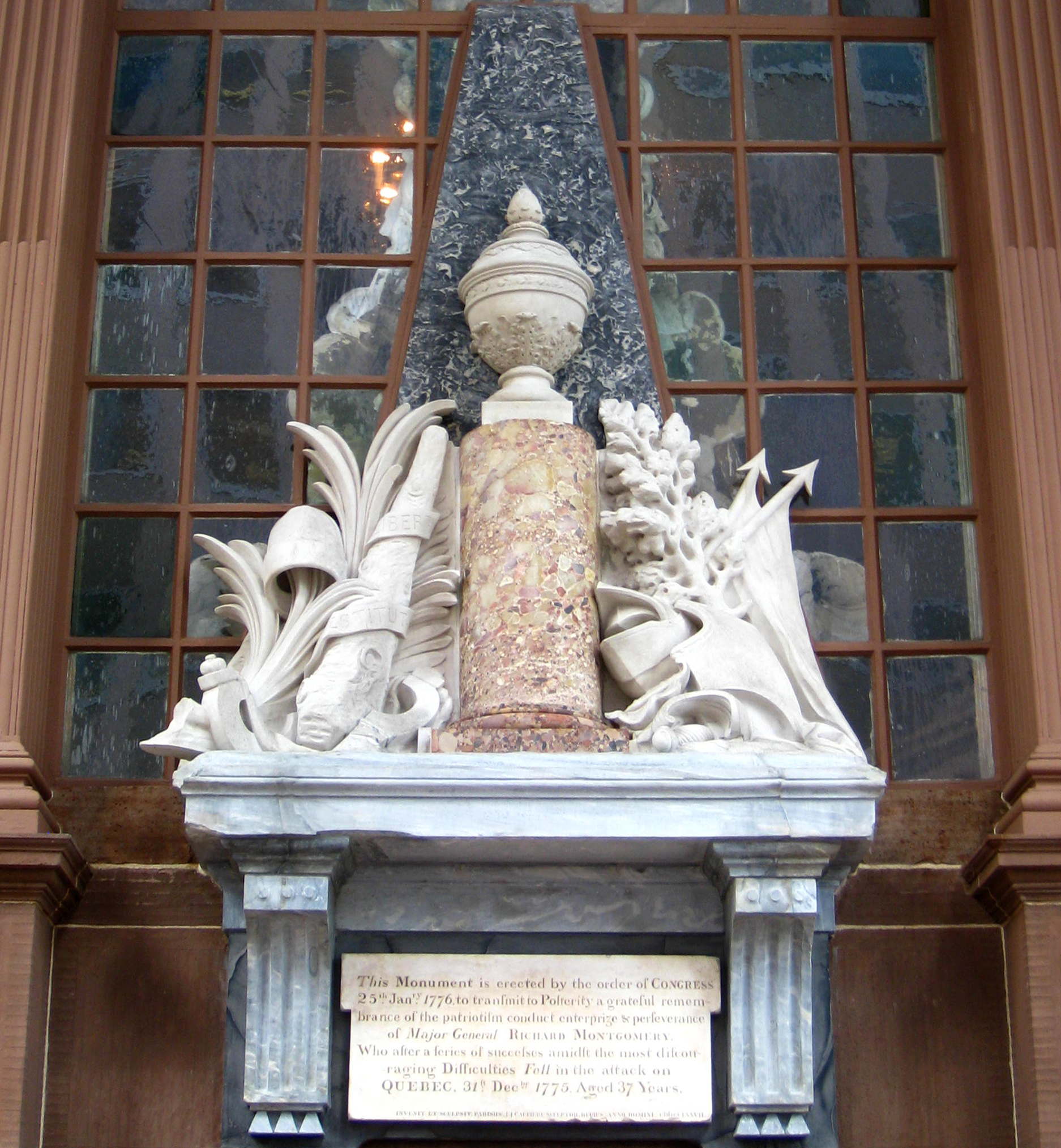 The Montgomery Monument, St. Paul’s Chapel