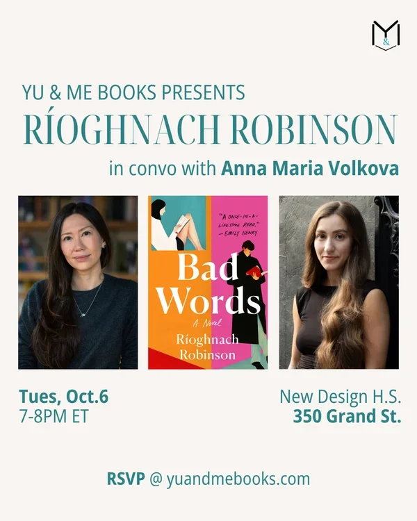 Book Launch | Bad Words by Ríoghnach Robinson