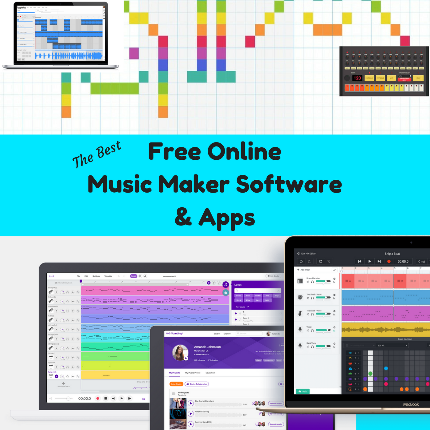 The Best Free Online Music Maker Software And Apps Modern Music Maker