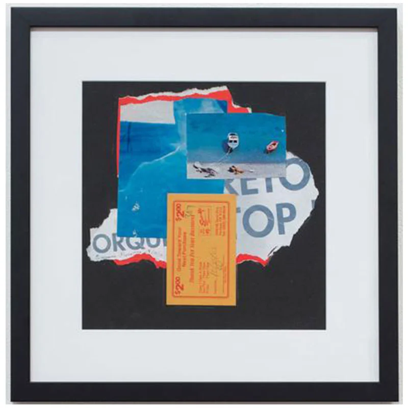 Eunice Parsons Sam Ho's , 2016 collage 15 x 15" framed Inquire >