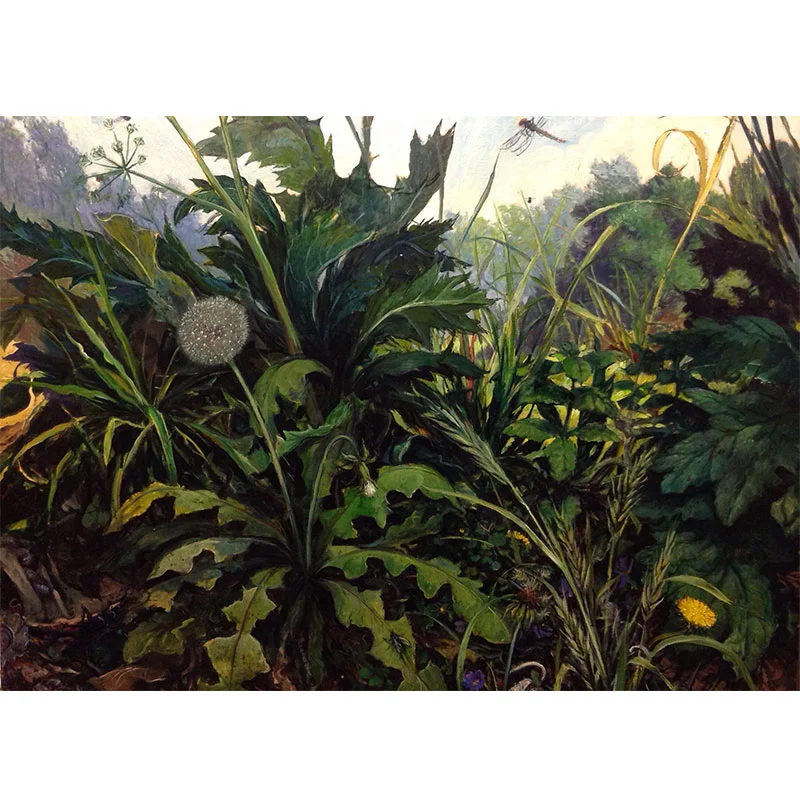 Song of the Earth , 2017 oil on linen 36 x 44" 37.75 x 45.75" framed Inquire >