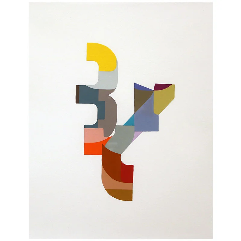 Logo #18 , 2015 gouache on paper 14.5 x 11" paper 16.75 x 13.25" framed Inquire >