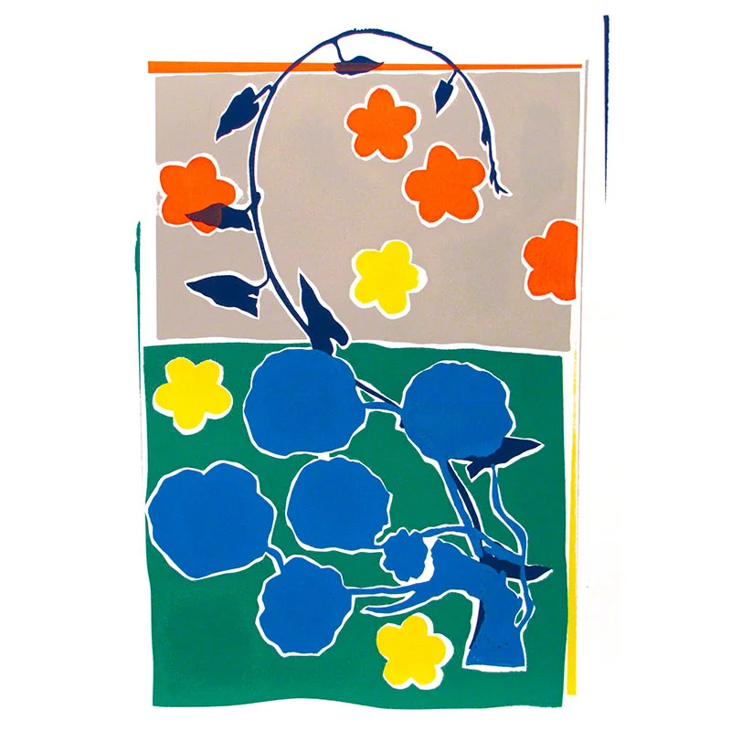 Invasive Species #39 , 2013 screenprint monotype 22 x 15" paper Inquire >
