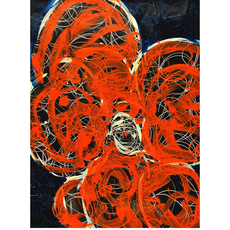 Passages #06 , 2015 acrylic on paper 30 x 22" paper 34.5 x 27" framed Inquire >