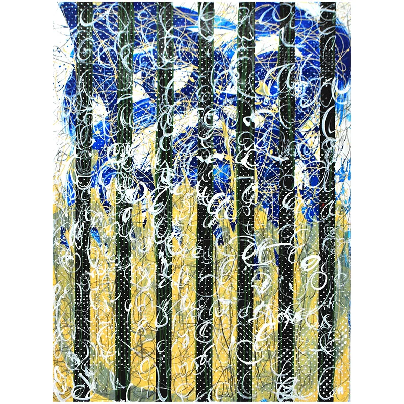 Passages #13 , 2015 acrylic and Flashe on paper 30 x 22" paper Inquire >