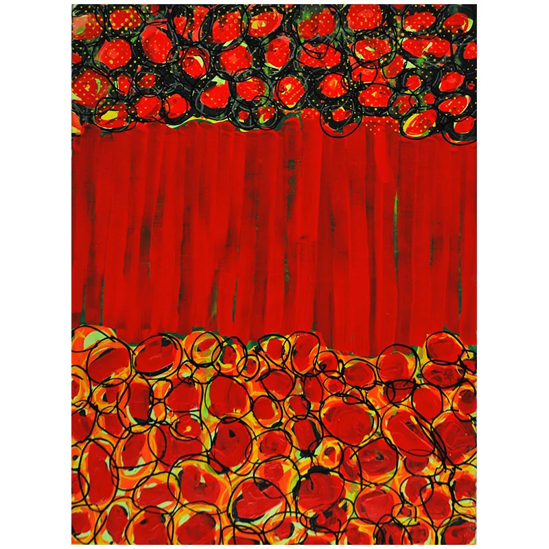 Passages #36 , 2015 acrylic and Flashe on paper 30 x 22" paper Inquire >