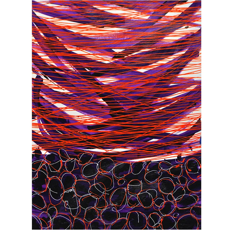 Passages #41 , 2015 acrylic and Flashe on paper 30 x 22" paper Inquire >