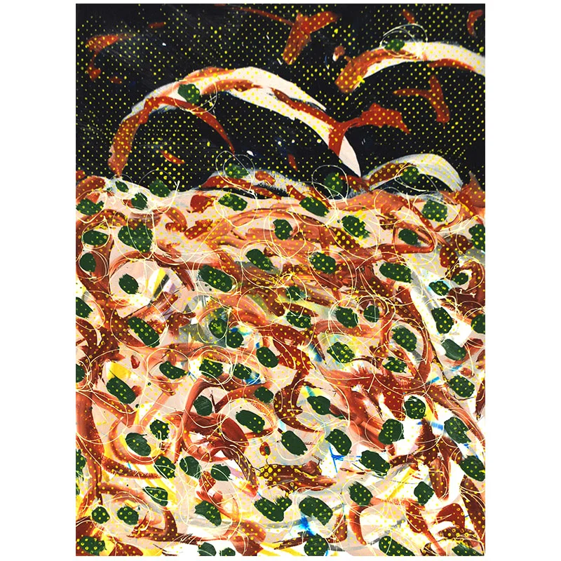 Passages #44 , 2015 acrylic and Flashe on paper 30 x 22" paper Inquire >