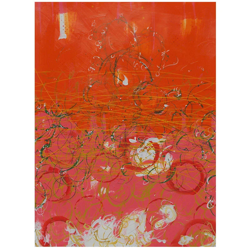 Passages #45 , 2015 acrylic and Flashe on paper 30 x 22" paper Inquire >