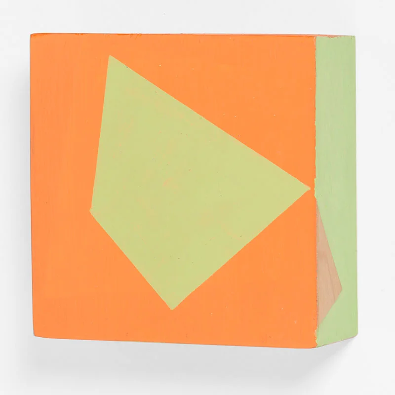 Flag , 2015 oil and wax on wood 5 x 5 x 2" Inquire >