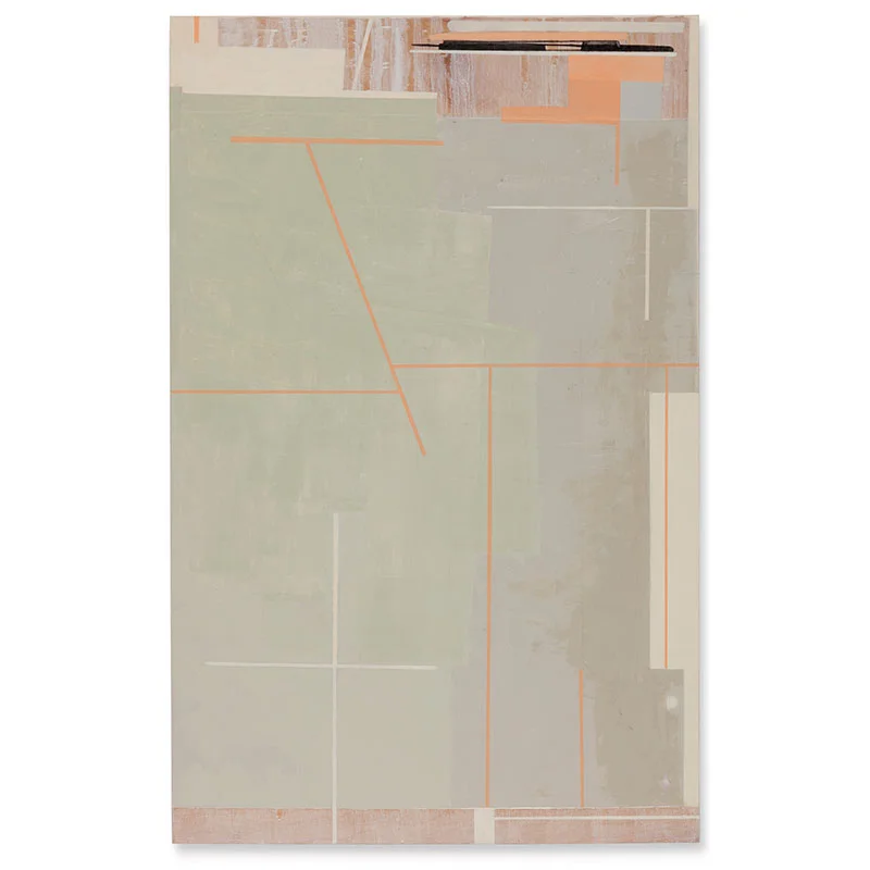 Grey (Site) , 2011 oil on wood 36 x 23 x 2" Inquire > SOLD