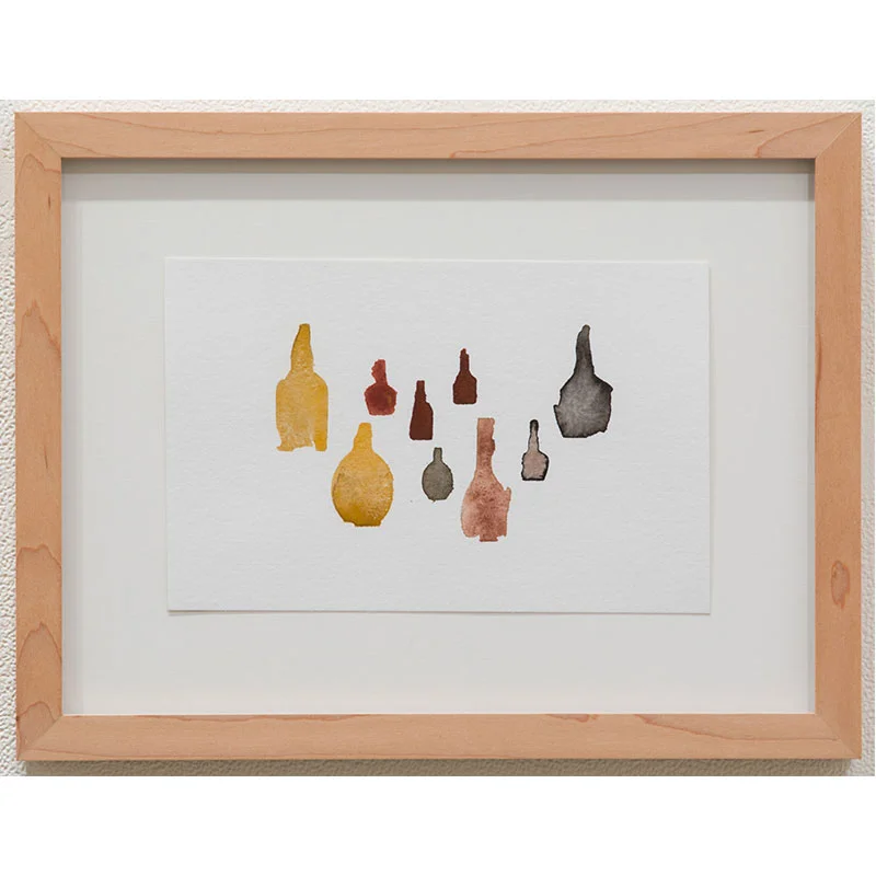 Brandy and Whiskey 1 , 2016 ink on paper 10 x 13" framed Inquire >