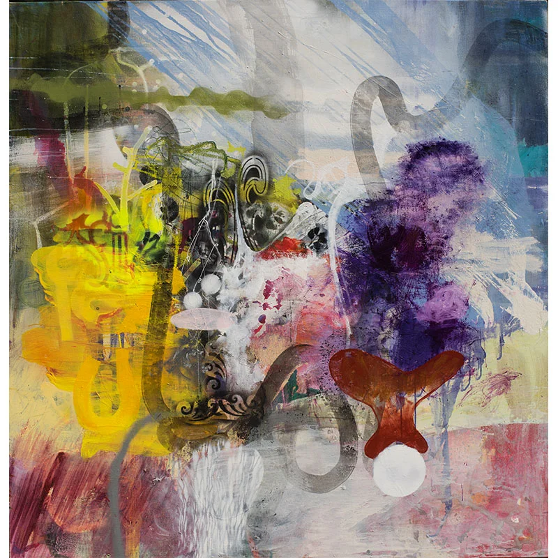 Hypothesis , 2015 oil and acrylic on canvas 64 x 62" Inquire >