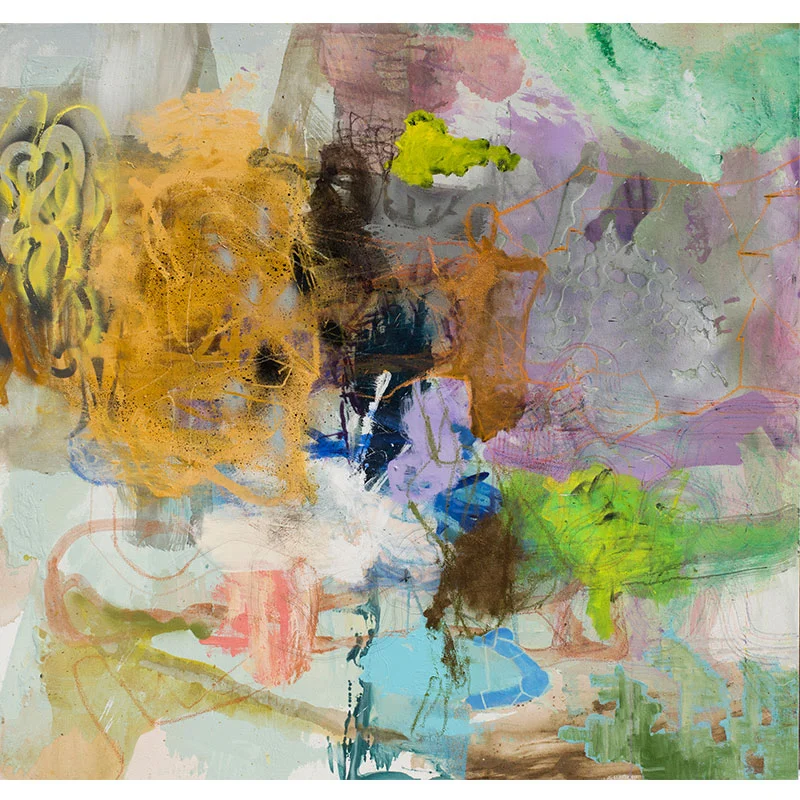 Presence of Mind , 2015 oil and acrylic on canvas 52 x 55" Inquire >